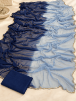 Shaded Sequin Navy blue/ blue Double Shade - Image 2