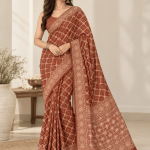 Brisa zari Colour: Brown