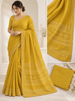 Brisa zari Colour: Yellow - Image 2