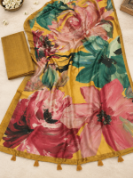 Nally silk Colour: Mustard Yellow - Image 2