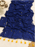 Mulmul ginny Colour: Ink blue - Image 2