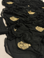 DC Chiffon Colour: Black - Image 2