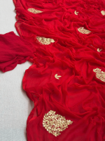 DC Chiffon Colour: Red - Image 2