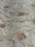DC Chiffon Colour: Ivory/off white - Image 2