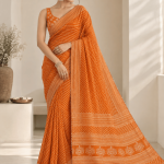 Brisa zari Colour: Orange