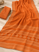 Brisa zari Colour: Orange - Image 2