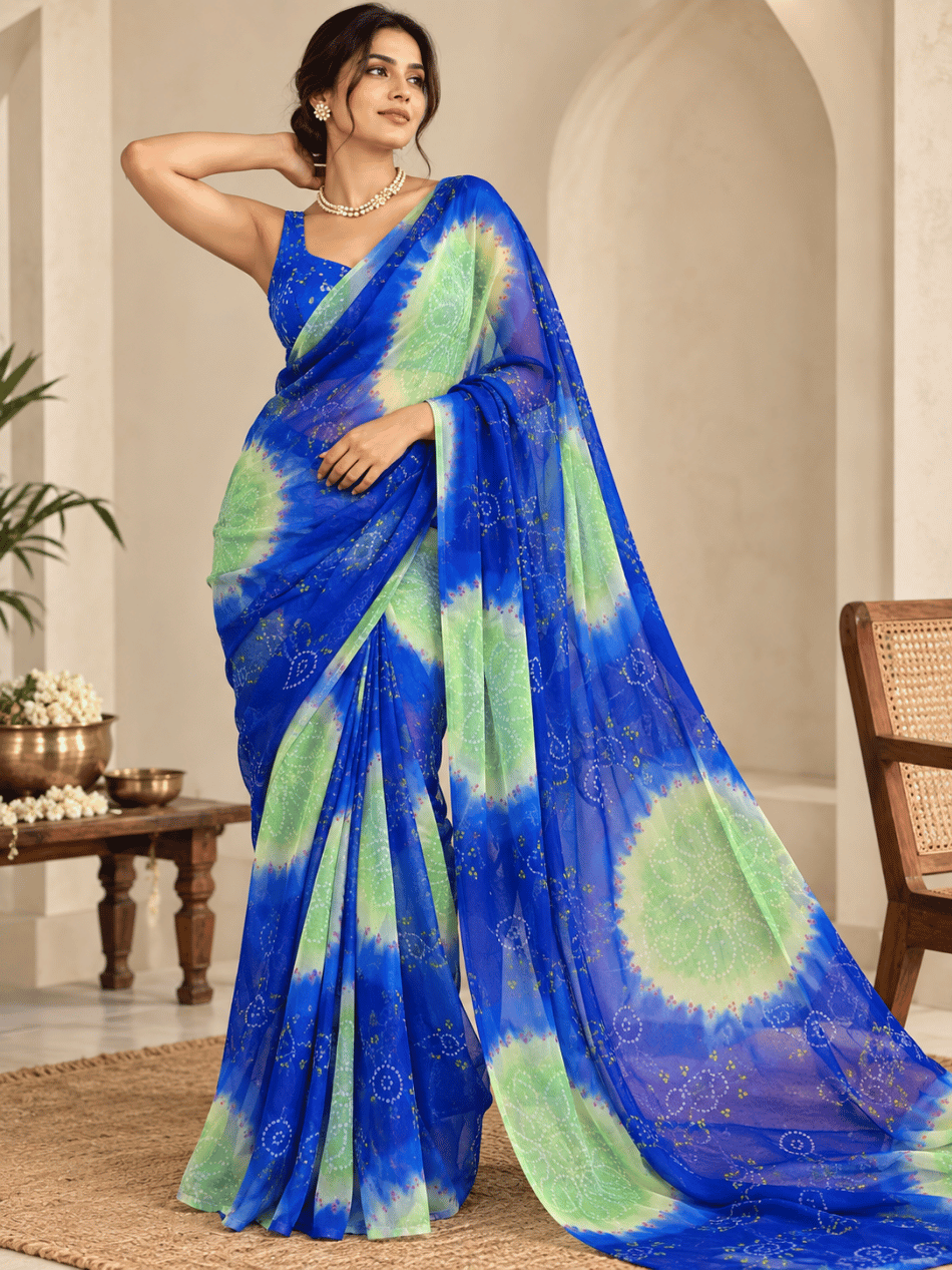 53 Royale Bandej Colour: Blue with Green - Image 1