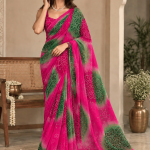 Royale Bandej Colour: Raani pink with Green