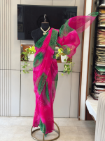 Royale Bandej Colour: Raani pink with Green - Image 2