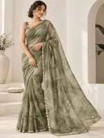 Gentle Prints Colour: Greenish Shade