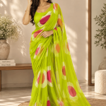 Royal cherry Colour: Parrot green